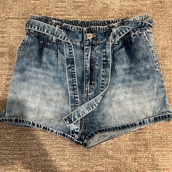 STS Blue Pants - Tie Jean shorts